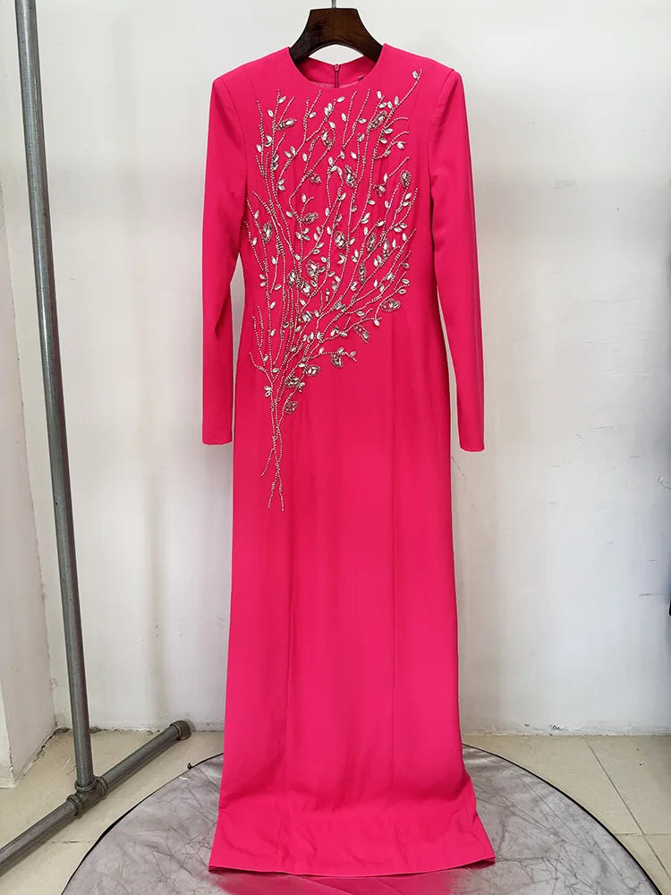 Soraya Beaded Evening Dress