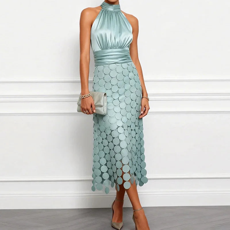 Darya Patchwork Maxi Dress
