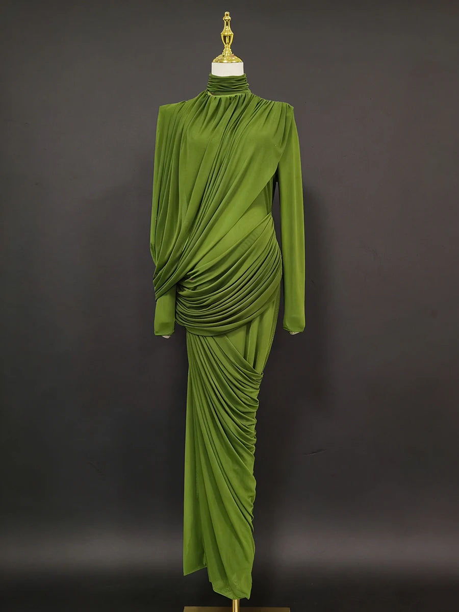 Elowira Drape Dress
