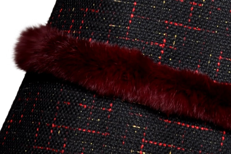 معطف فرو إديث