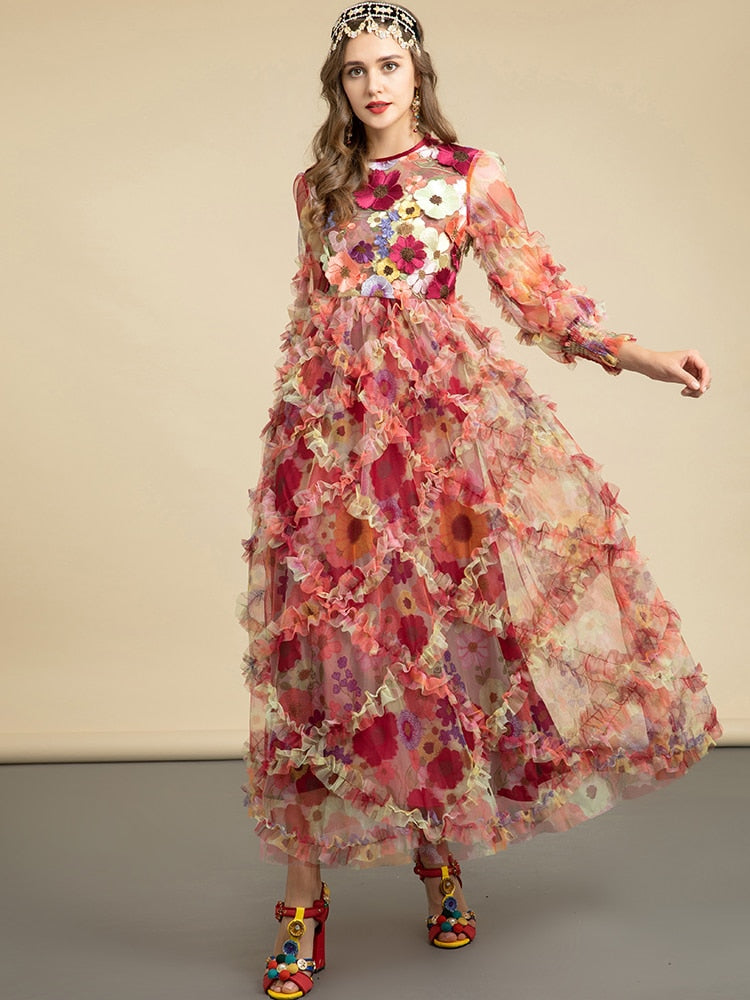 Pansy Cocktail Dress