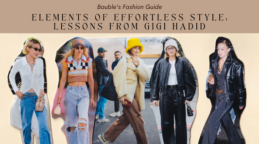 Elements of Effortless Style: Lessons from Gigi Hadid