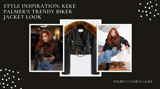 Style Inspiration: Keke Palmer's Trendy Biker Jacket Look