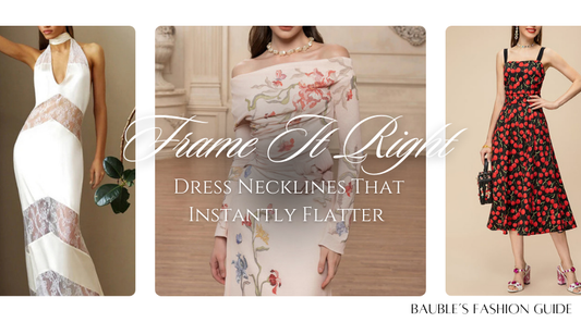 Frame It Right: Dress Necklines That Instantly Flatter