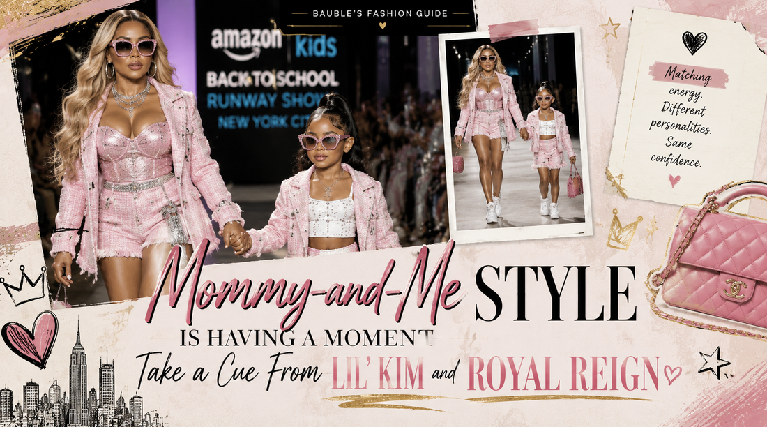 Mommy-and-Me Style Is Having a Moment—Take a Cue From Lil' Kim and Royal Reign