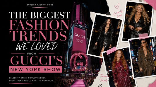 The Biggest Fashion Trends We Loved From Gucci's New York Show