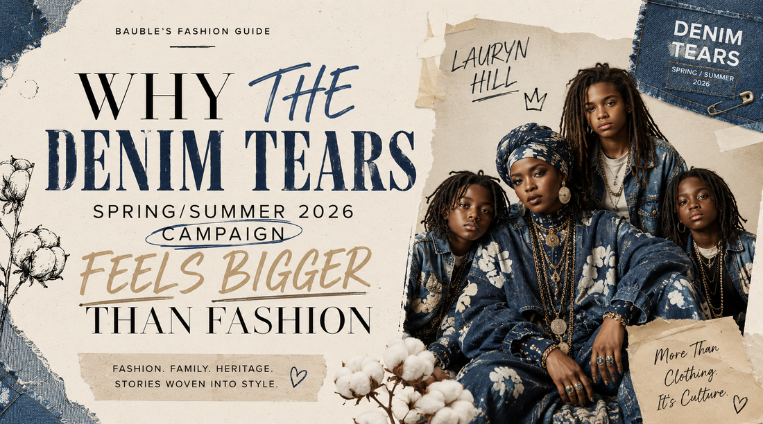 Why the Denim Tears Spring/Summer 2026 Campaign Feels Bigger Than Fashion