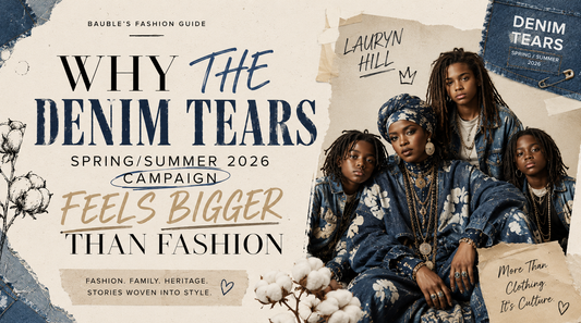 Why the Denim Tears Spring/Summer 2026 Campaign Feels Bigger Than Fashion