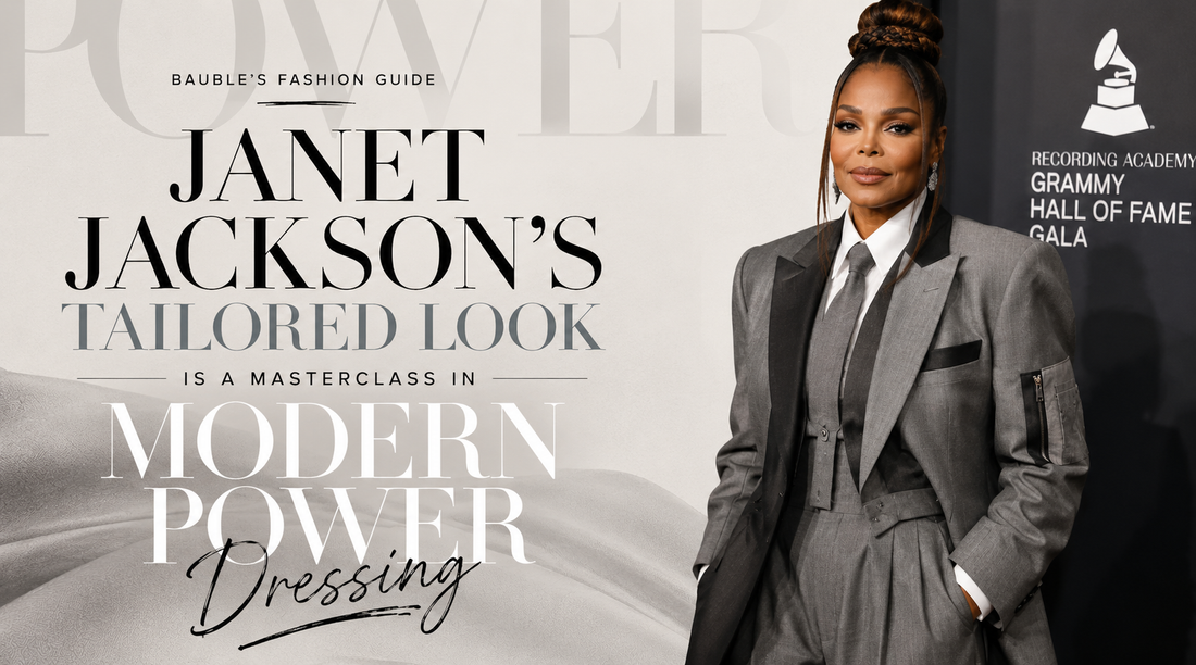 Janet Jackson's Tailored Look Is a Masterclass in Modern Power Dressing