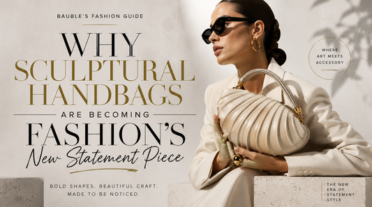 Why Sculptural Handbags Are Becoming Fashion's New Statement Piece
