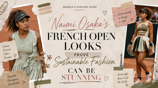 Naomi Osaka's French Open Looks Prove Sustainable Fashion Can Be Stunning