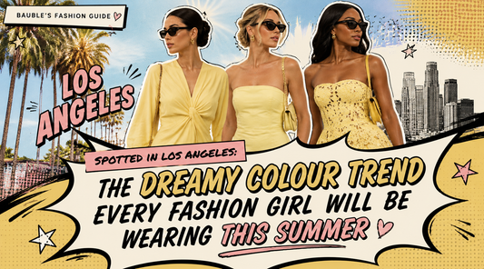 Spotted in Los Angeles: The Dreamy Colour Trend Every Fashion Girl Will Be Wearing This Summer