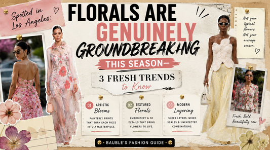 Florals Are Genuinely Groundbreaking This Season—3 Fresh Trends to Know
