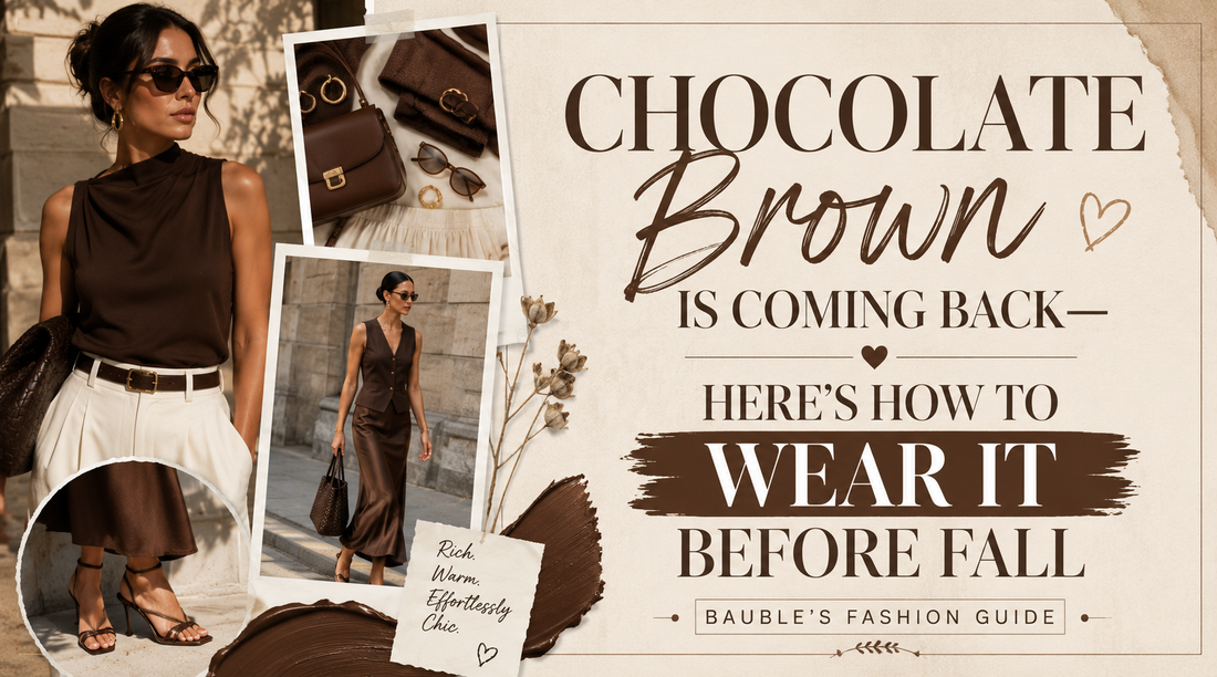 Chocolate Brown Is Coming Back—Here’s How to Wear It Before Fall