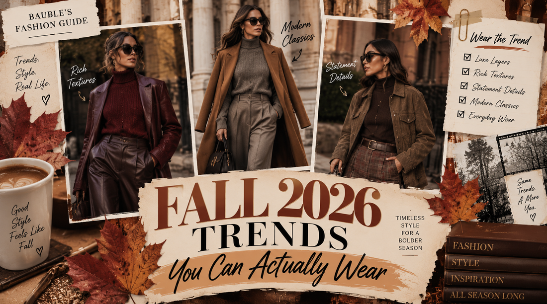 Fall 2026 Trends You Can Actually Wear