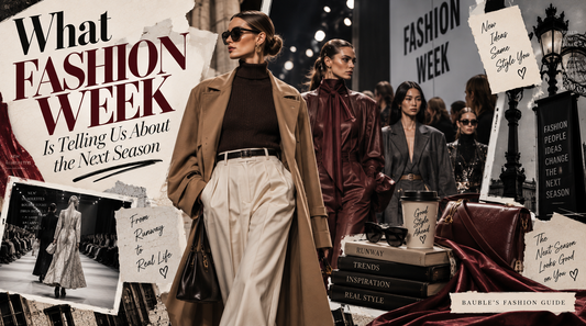 What Fashion Week Is Telling Us About the Next Season
