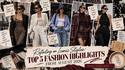 Reflecting on Iconic Styles: Top 5 Fashion Highlights from August 2026
