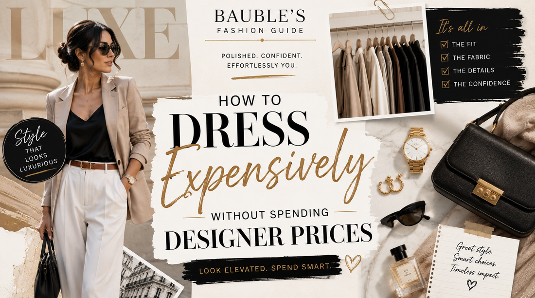How to Dress Expensively Without Spending Designer Prices