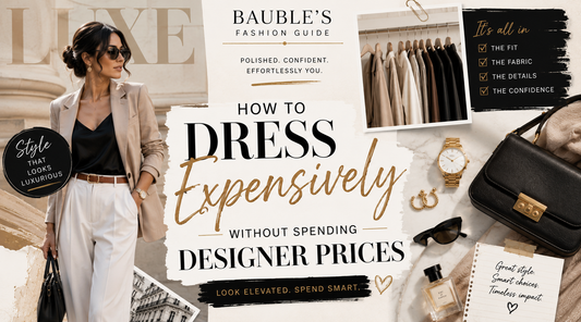 How to Dress Expensively Without Spending Designer Prices