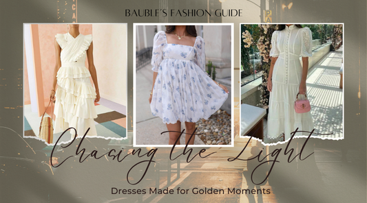 Chasing the Light: Dresses Made for Golden Moments