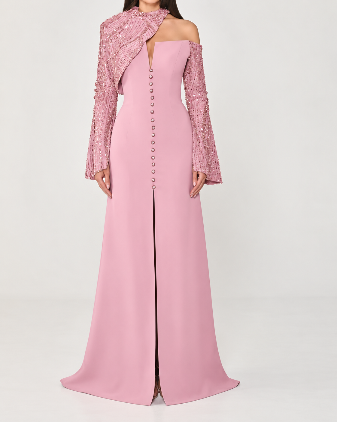 Bellagio Beaded Formal Dress