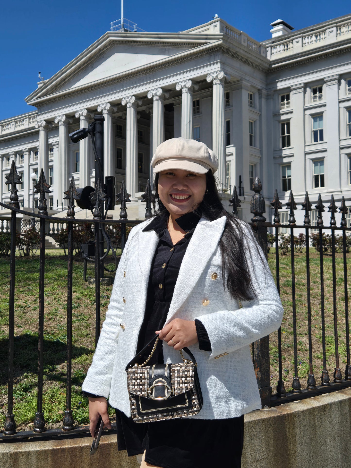 Vintage Houndstooth Blazer