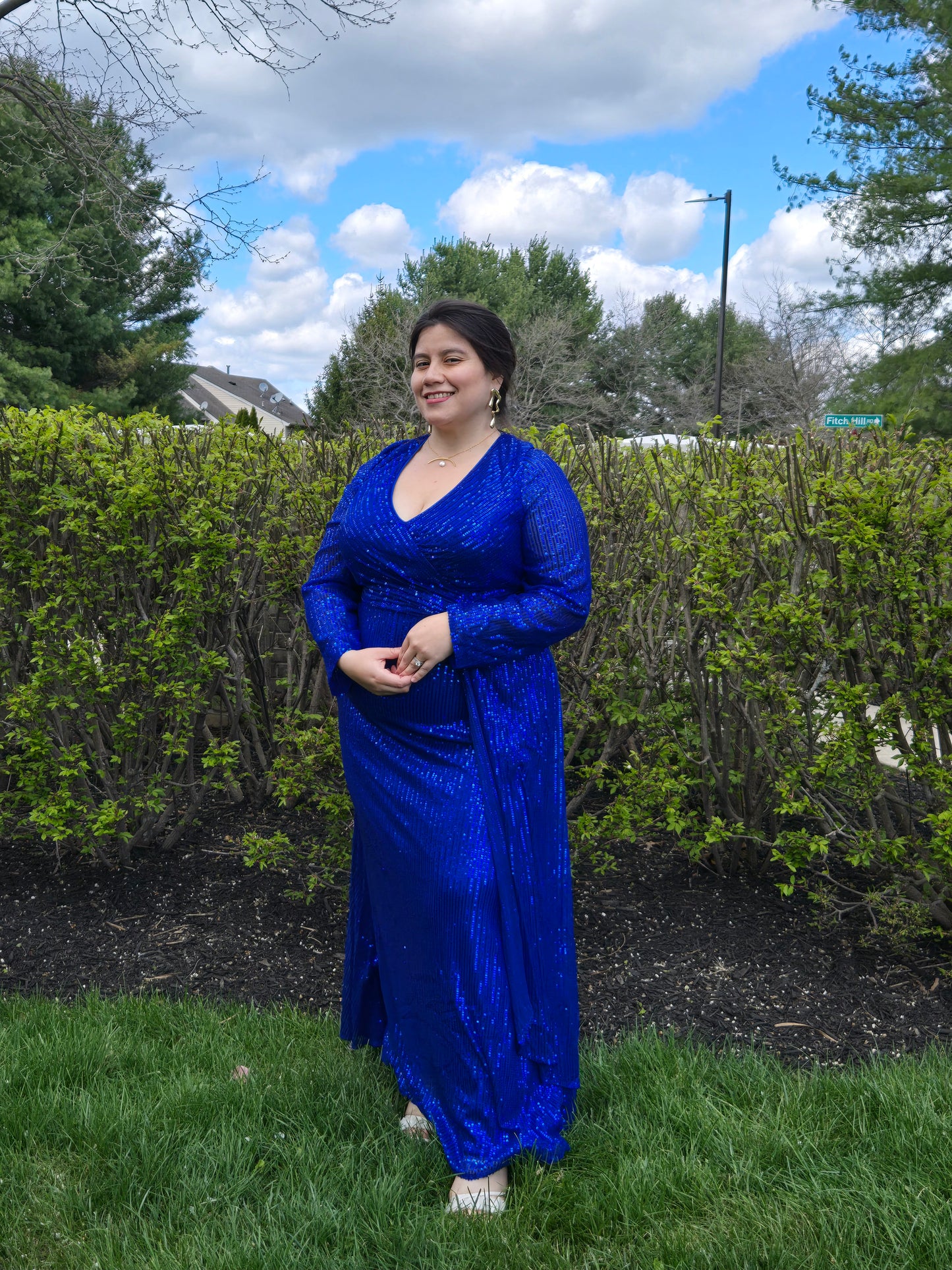 فستان روبان