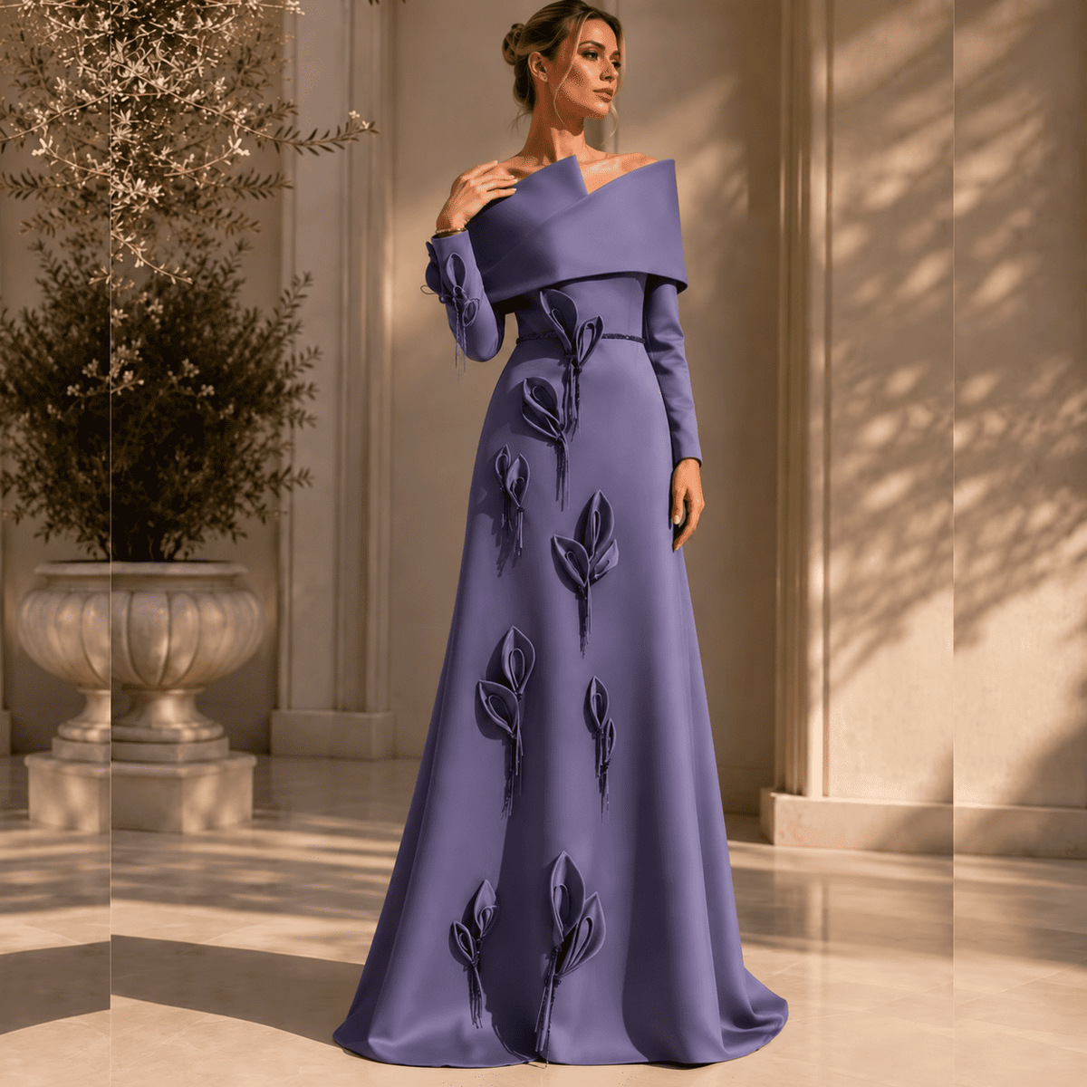 Vibia Off-Shoulder Dress
