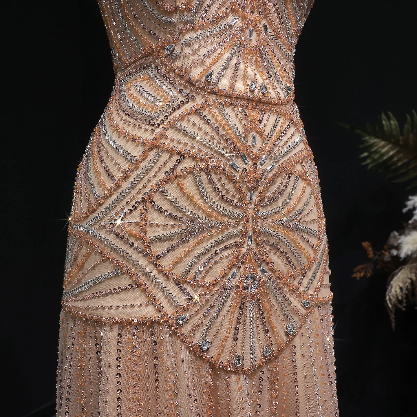 Ariadne Beaded Party Gown