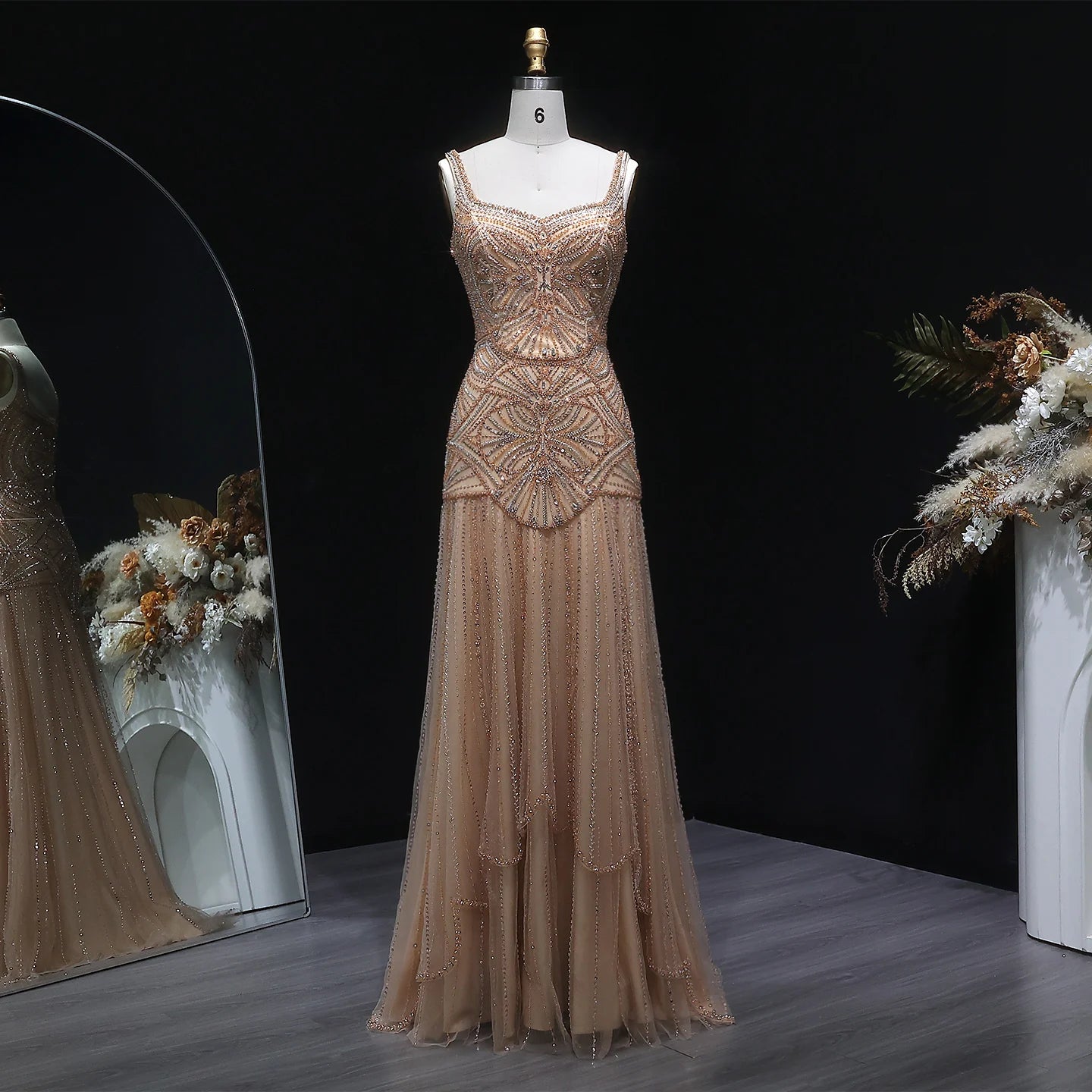 Ariadne Beaded Party Gown