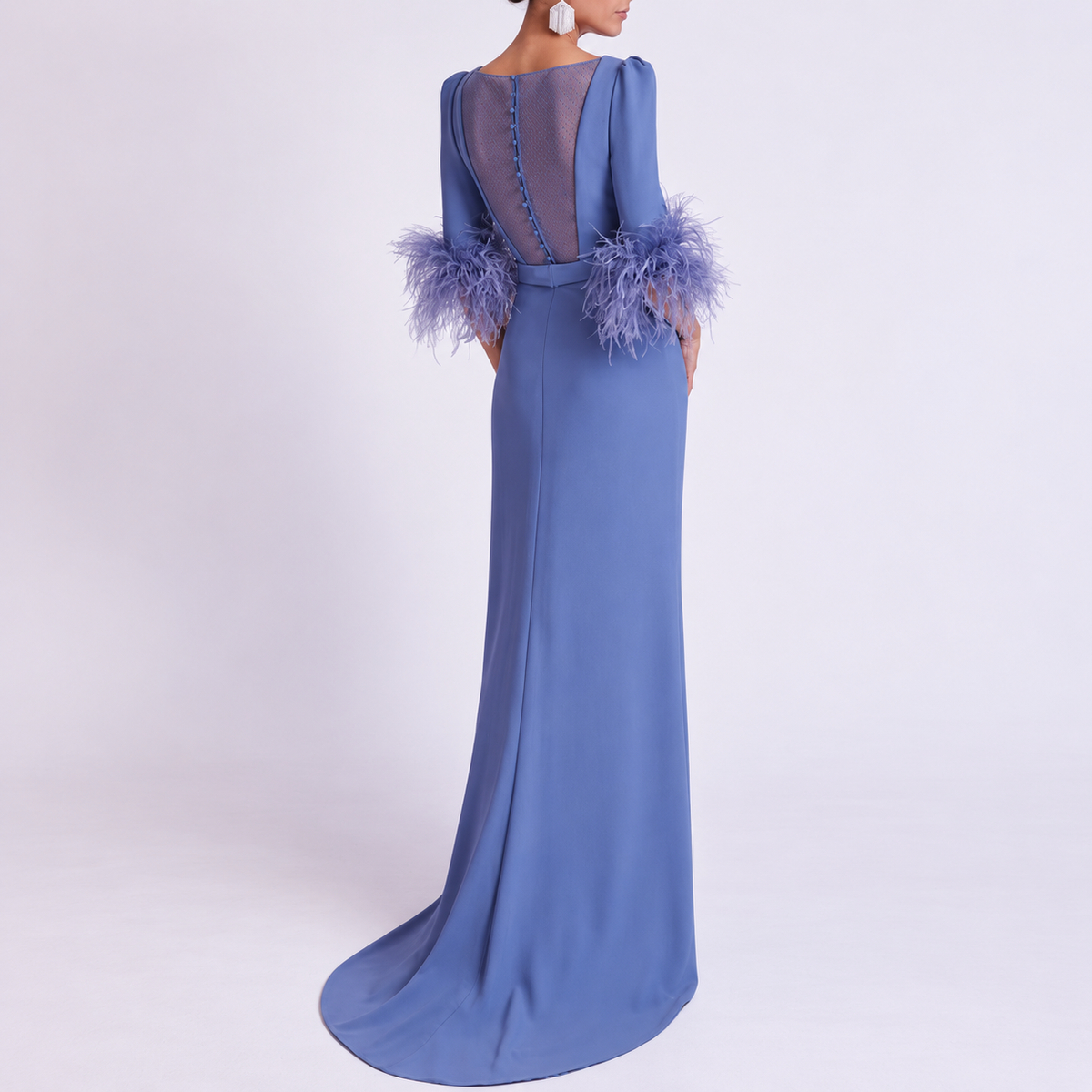 Fiora Feather Gown