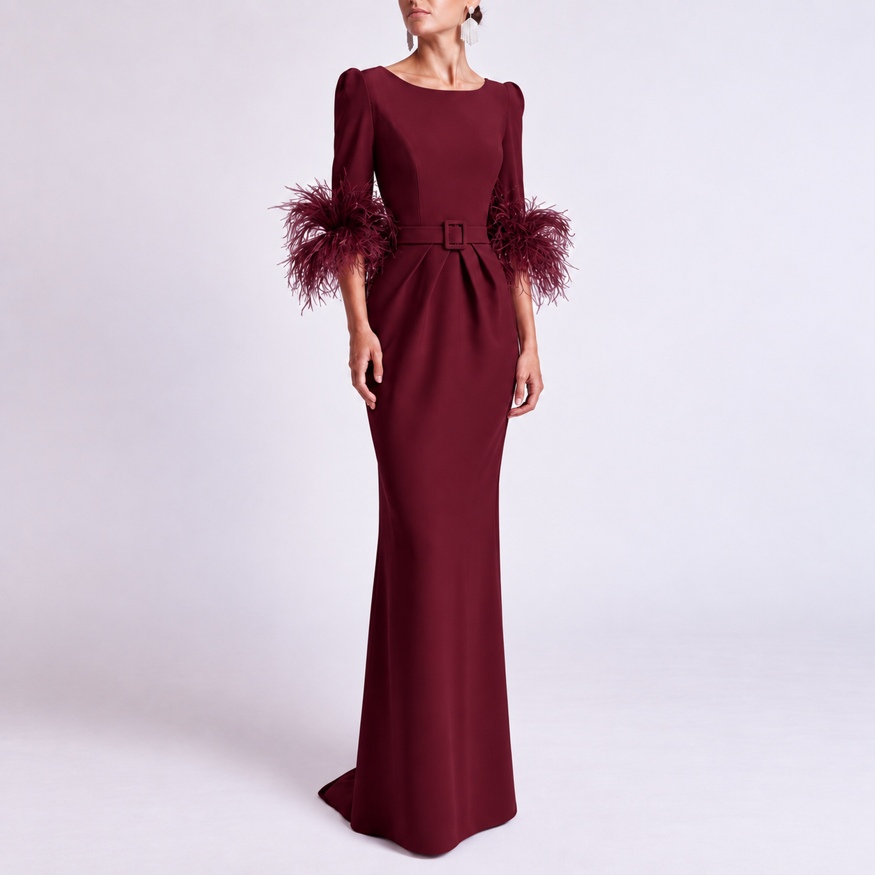 Fiora Feather Gown