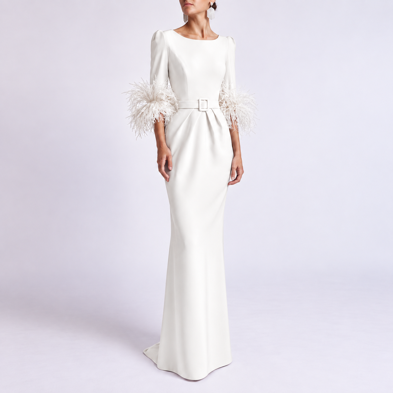 Fiora Feather Gown