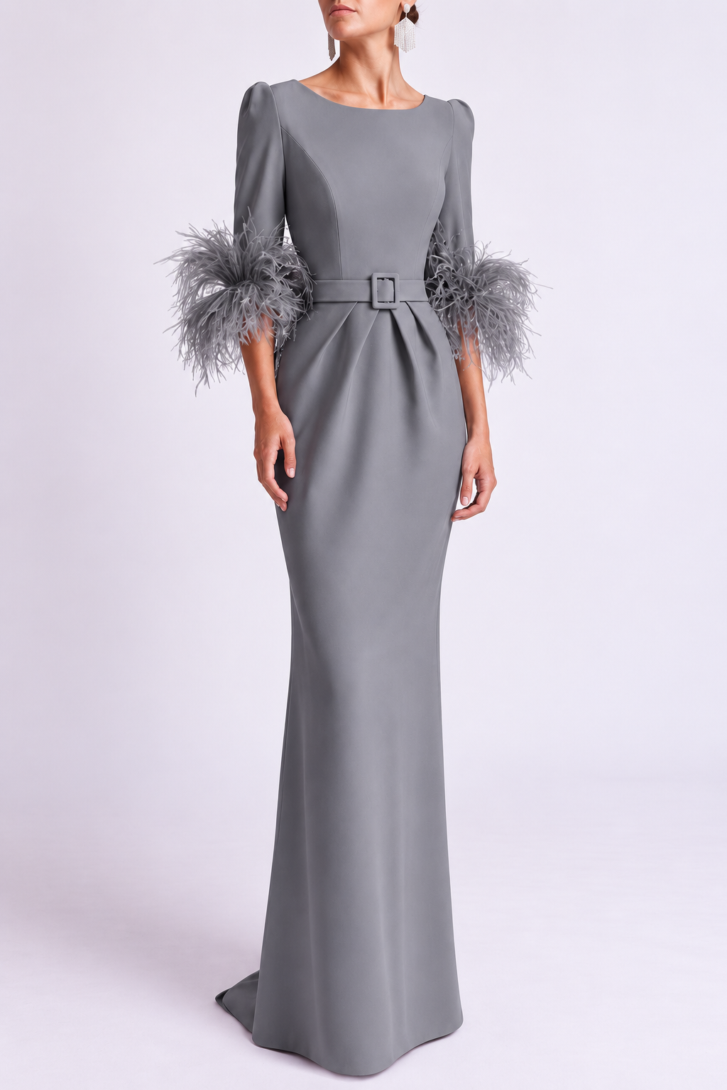 Fiora Feather Gown