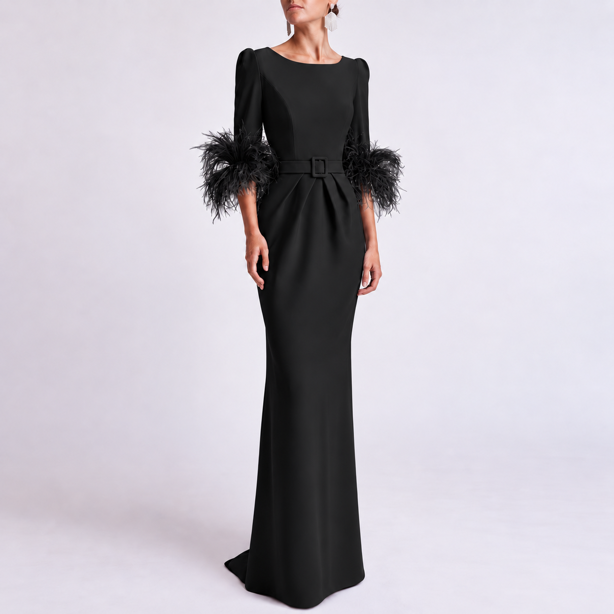 Fiora Feather Gown