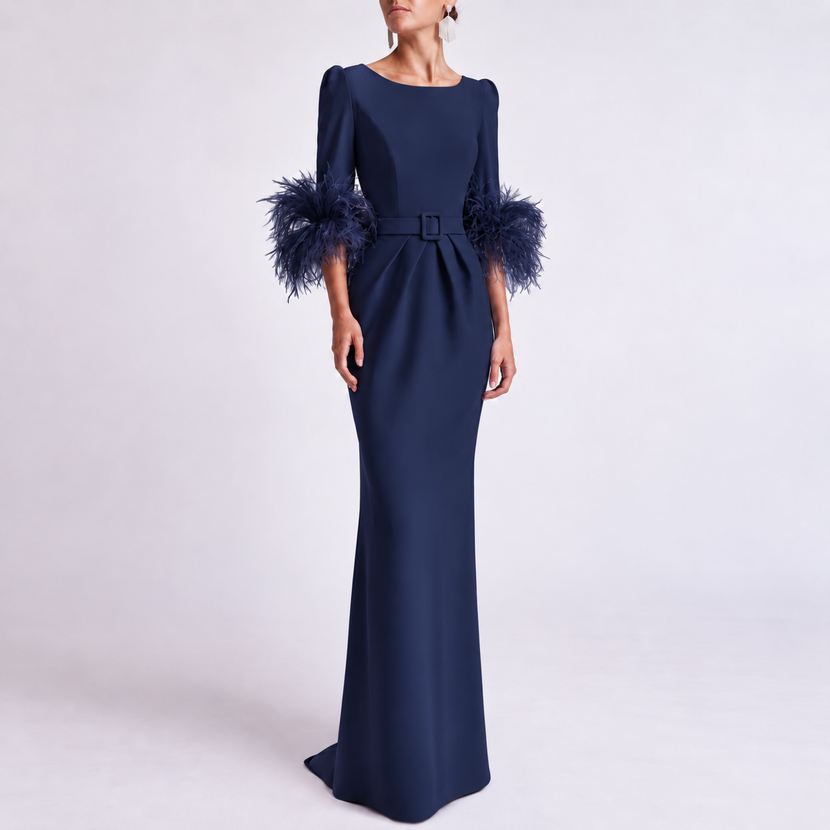 Fiora Feather Gown