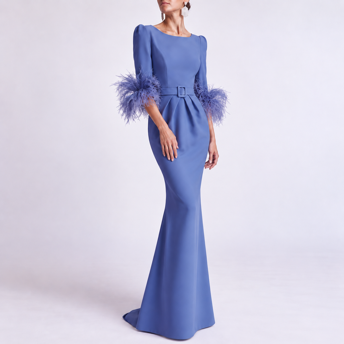 Fiora Feather Gown