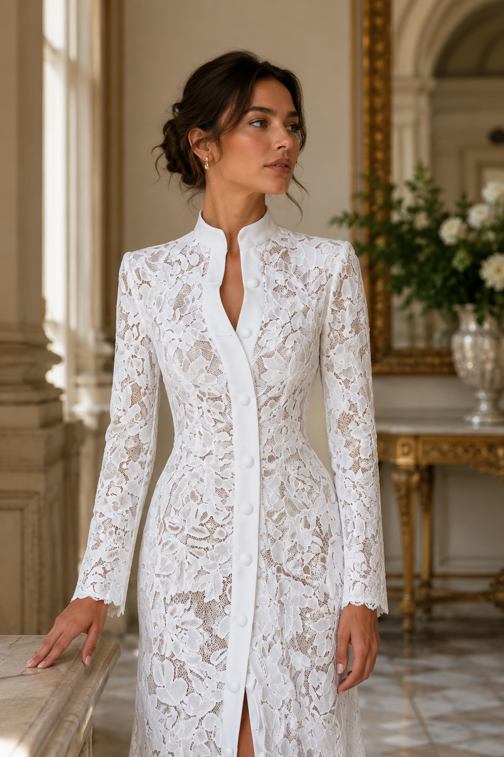 Livia Floral Lace Dress
