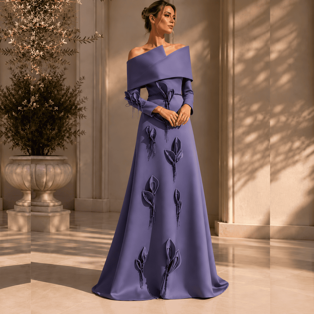 Vibia Off-Shoulder Dress