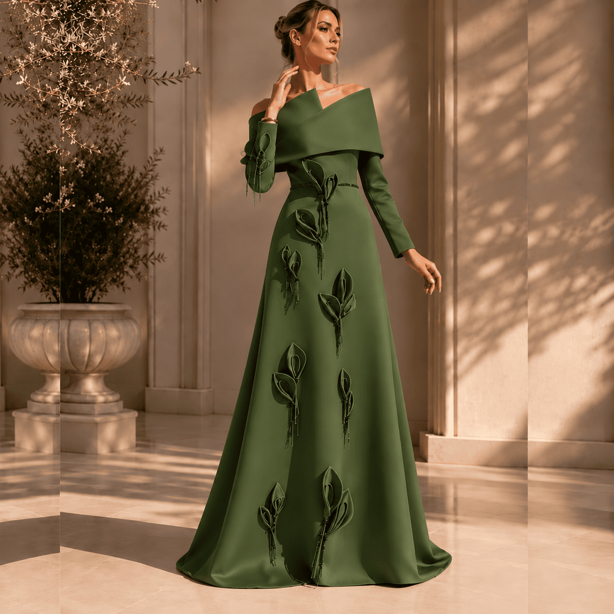 Vibia Off-Shoulder Dress