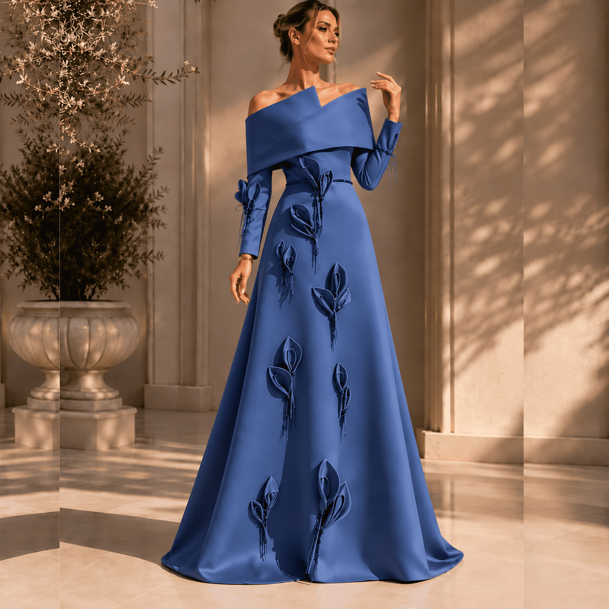 Vibia Off-Shoulder Dress