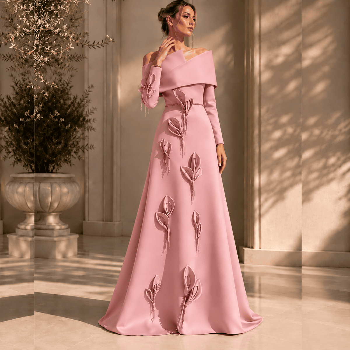 Vibia Off-Shoulder Dress