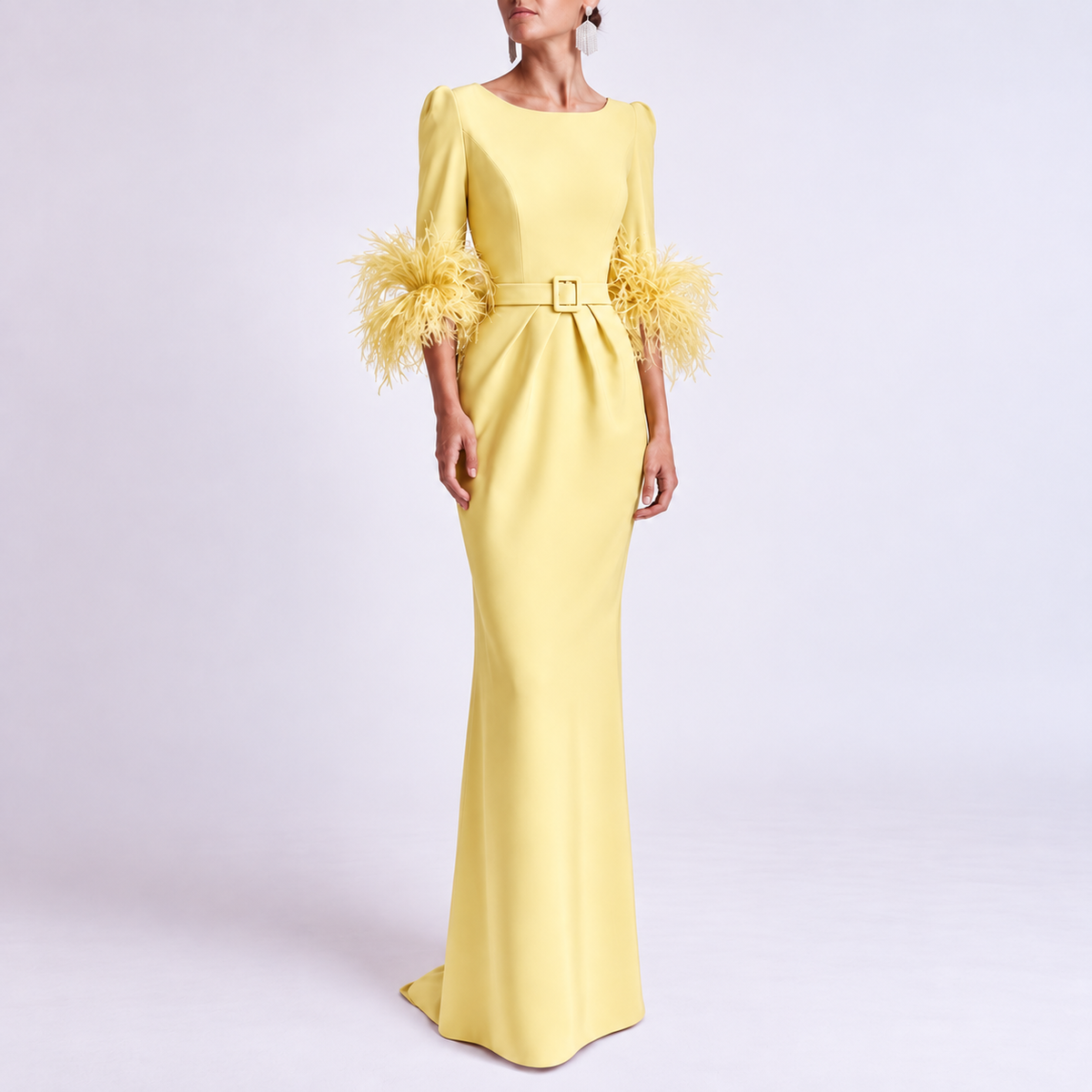 Fiora Feather Gown