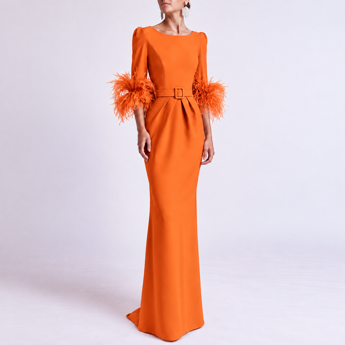 Fiora Feather Gown