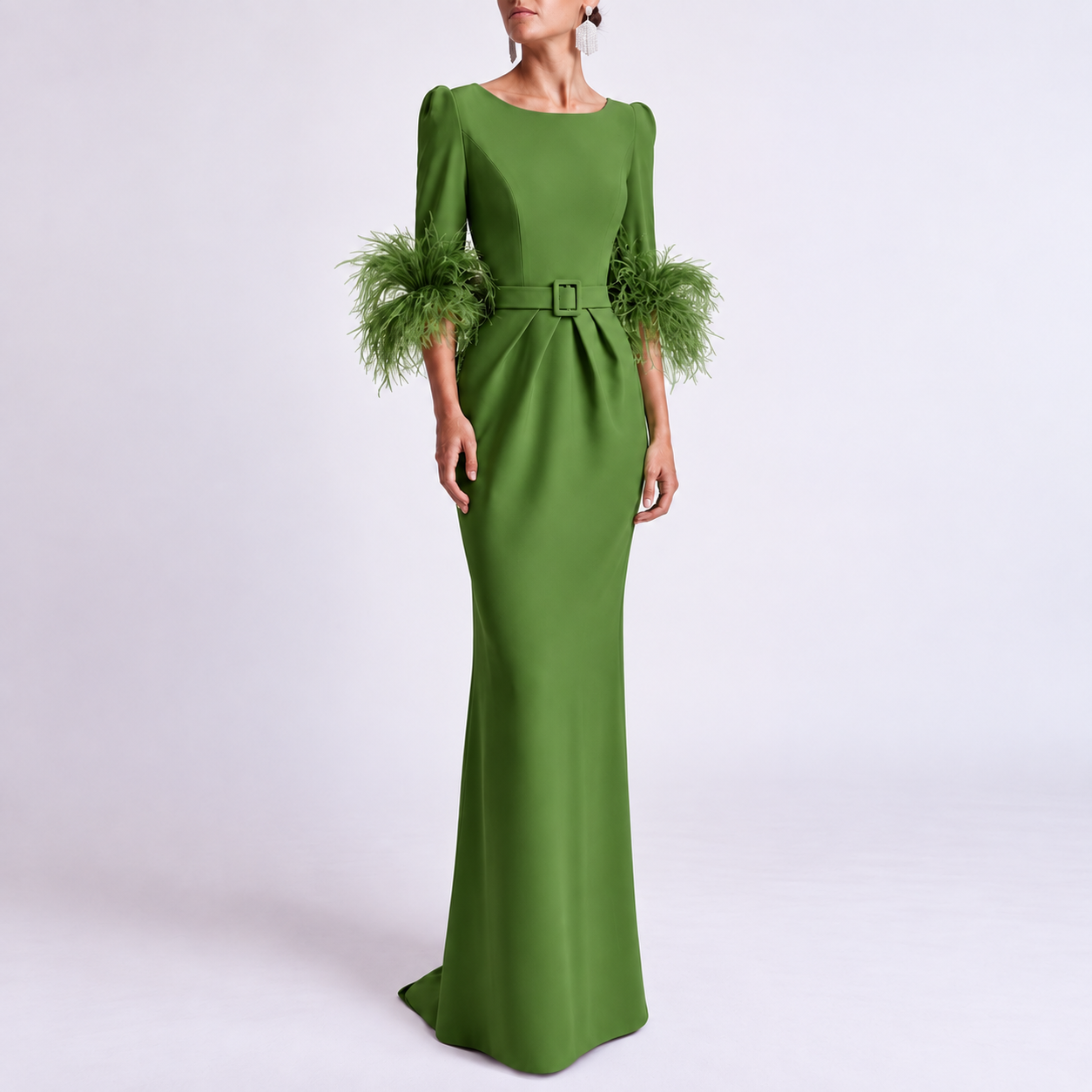 Fiora Feather Gown