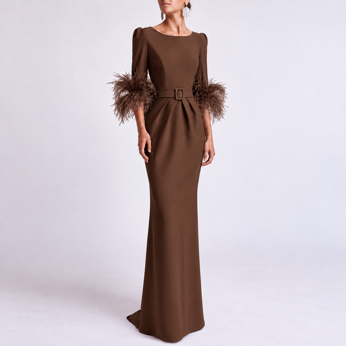 Fiora Feather Gown