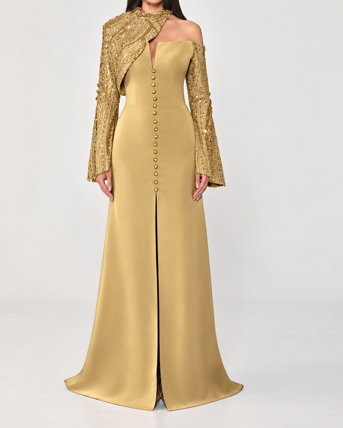 Bellagio Beaded Formal Dress