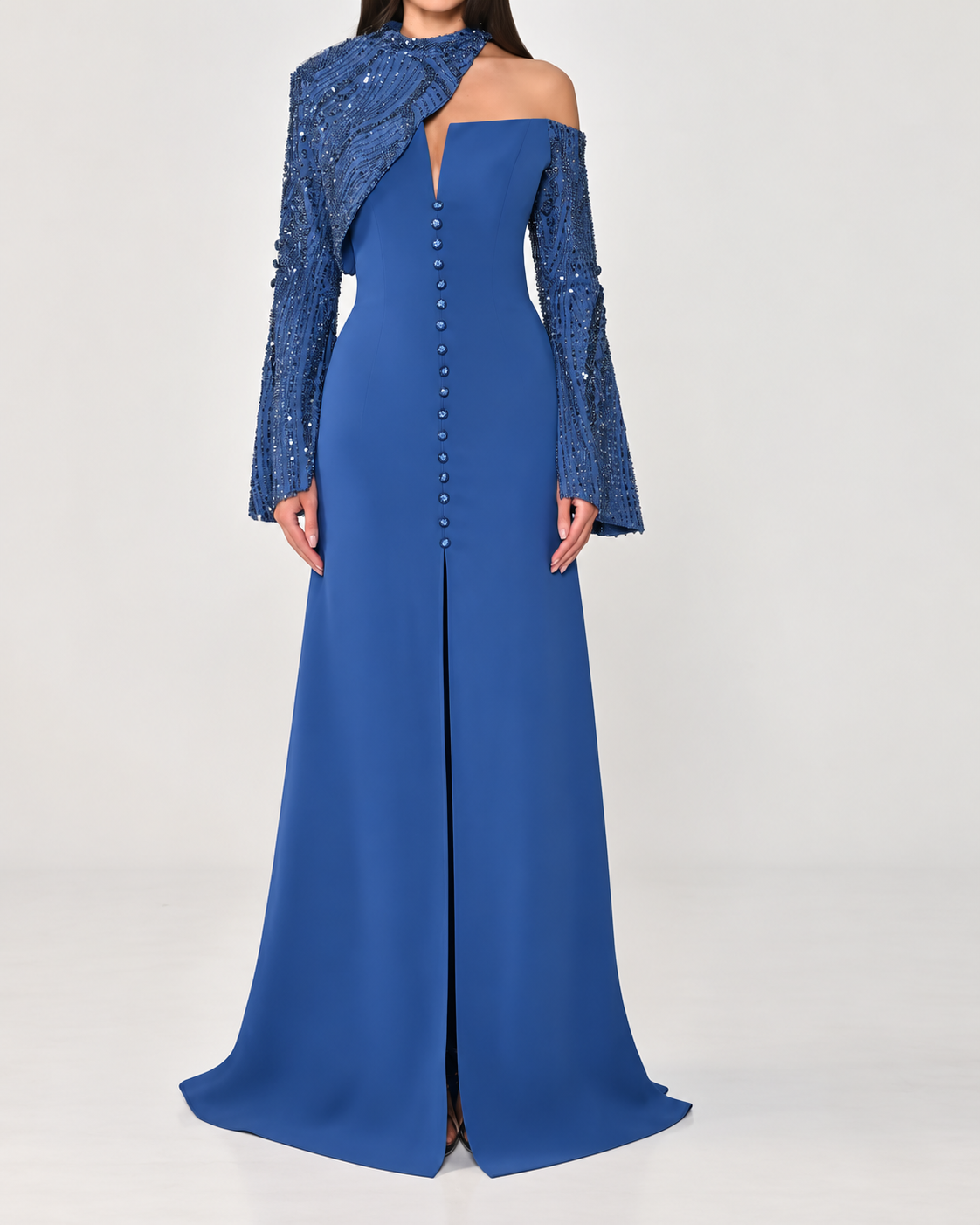 Bellagio Beaded Formal Dress