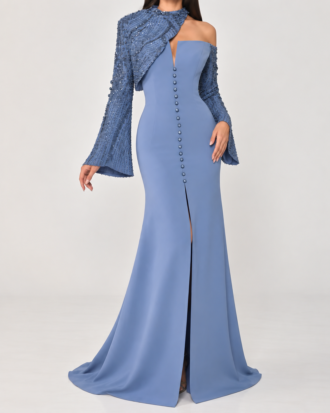Bellagio Beaded Formal Dress