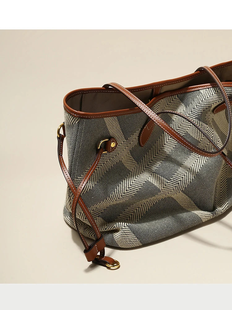 Azadeh Large Canvas Tote